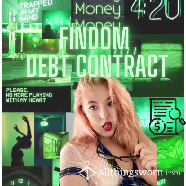 Findom Debt Contract 💸