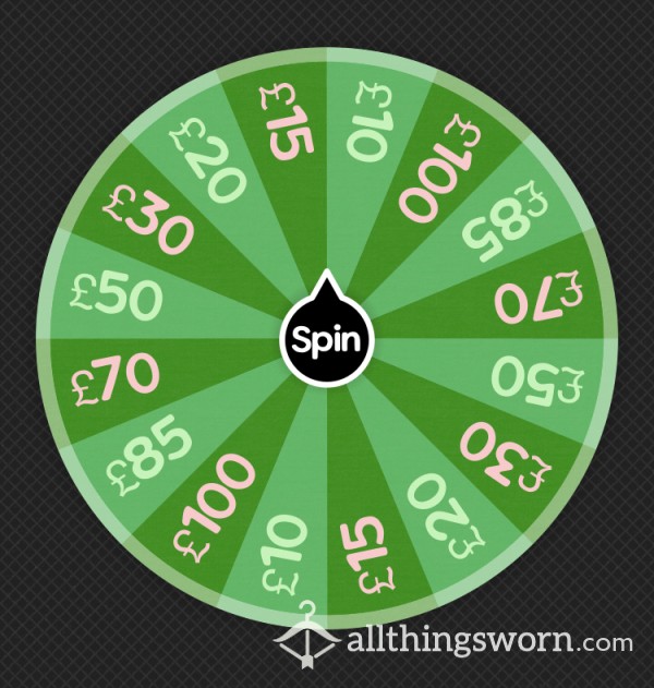 Findom Wheel Spin 💸