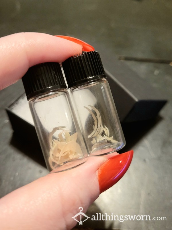 Fingernail / Toenail Clippings Goddess Vials 4ml