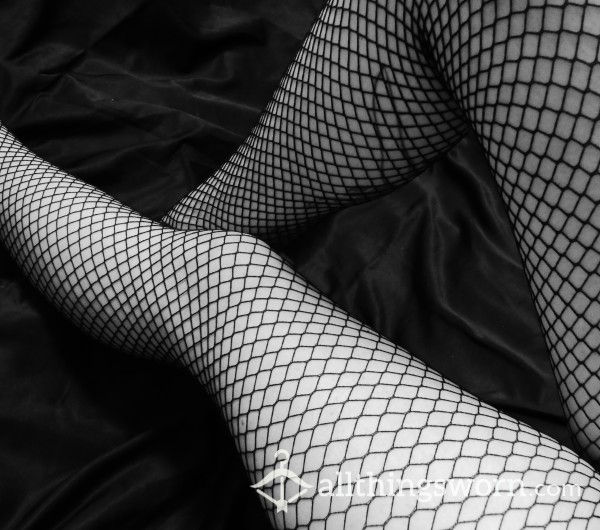 Fishnet Stockings Worn To Your Liking