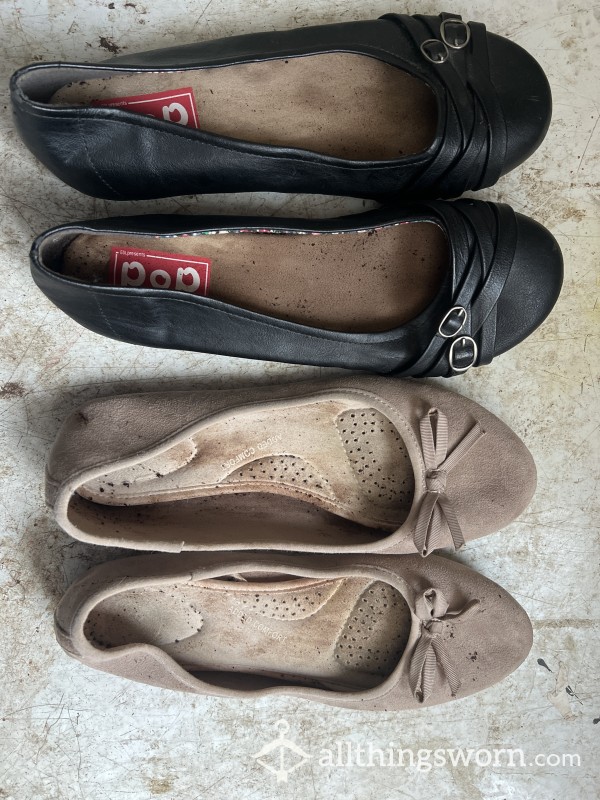 Flat Shoes, Stinky Dirty Pick Your Pair Comes With Seven Day Wear