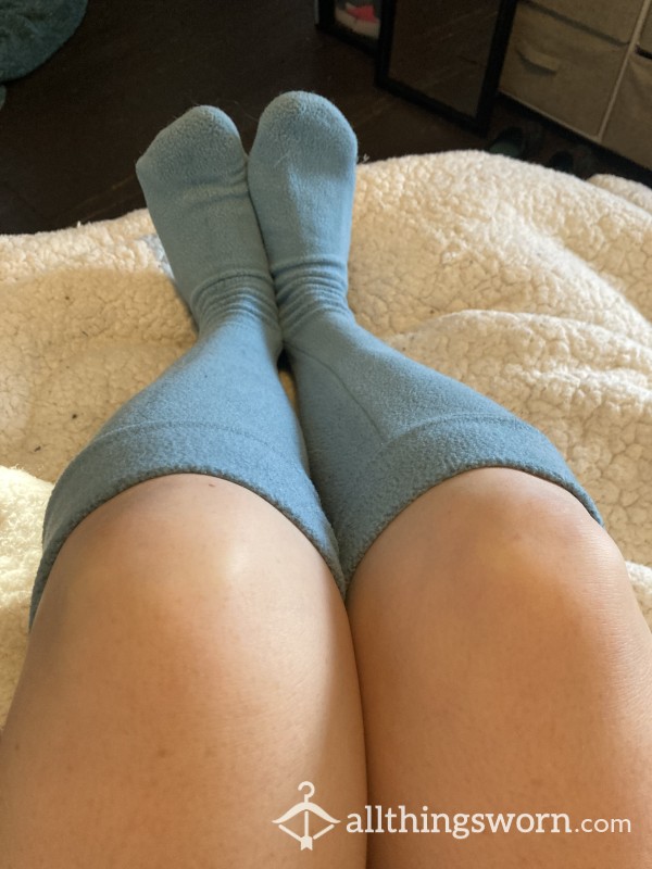 Fleece-like Knee High Socks