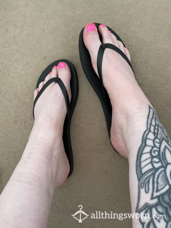 Flip Flops Worn All Holiday On The Beach 🏝️