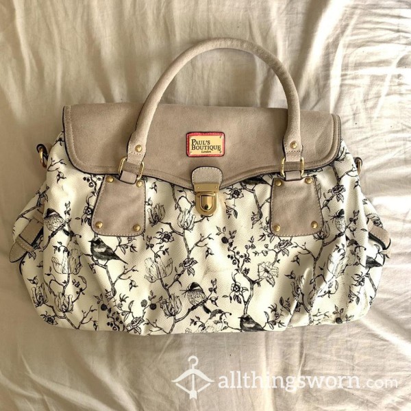 Floral Designer Handbag
