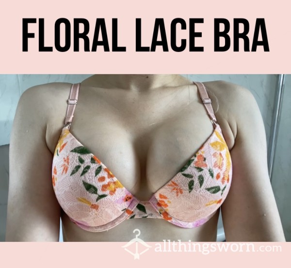 *reduced* Floral Lace Bra🌺