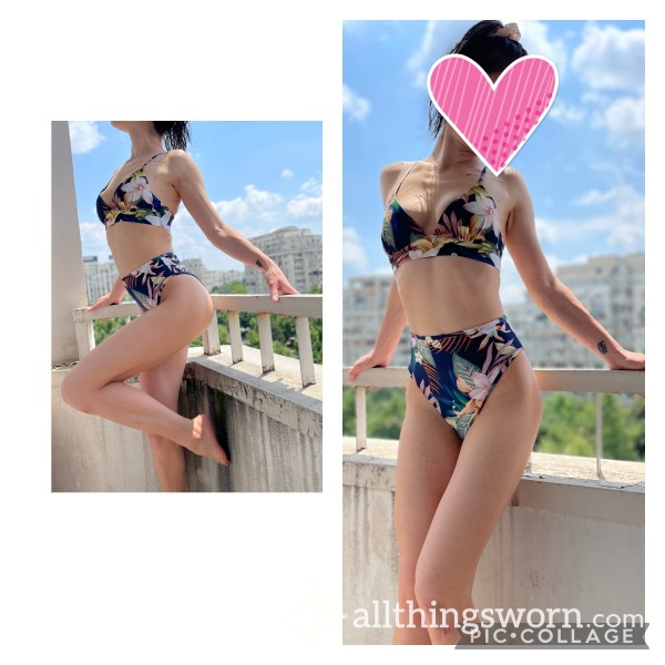 Floral Print Bikini Set Medium Size 😎Click For More 😎
