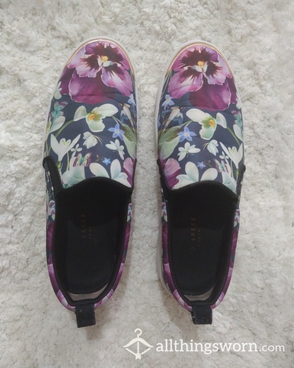 Smelly Floral Prints Ted Baker London Slip-on Sneakers