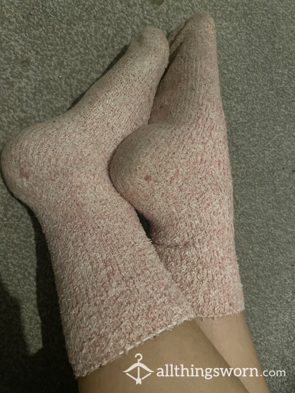 Fluffy 6day Worn Work Socks