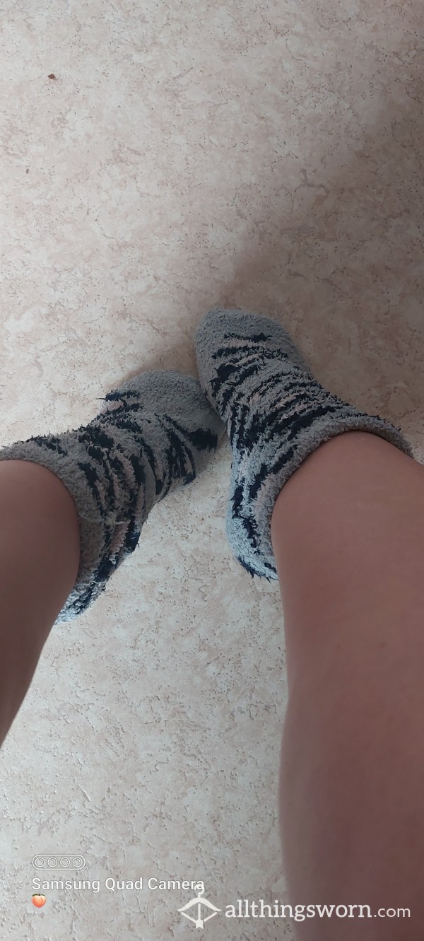 Fluffy Bedtime Socks