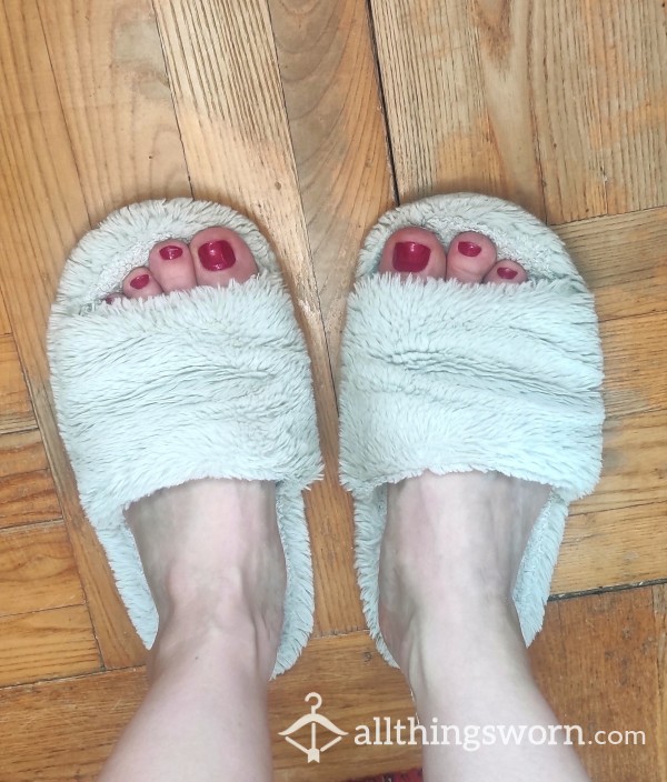 Fluffy Flat Slippers