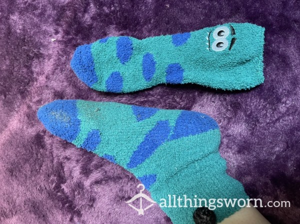 Fluffy Monster Bed Socks