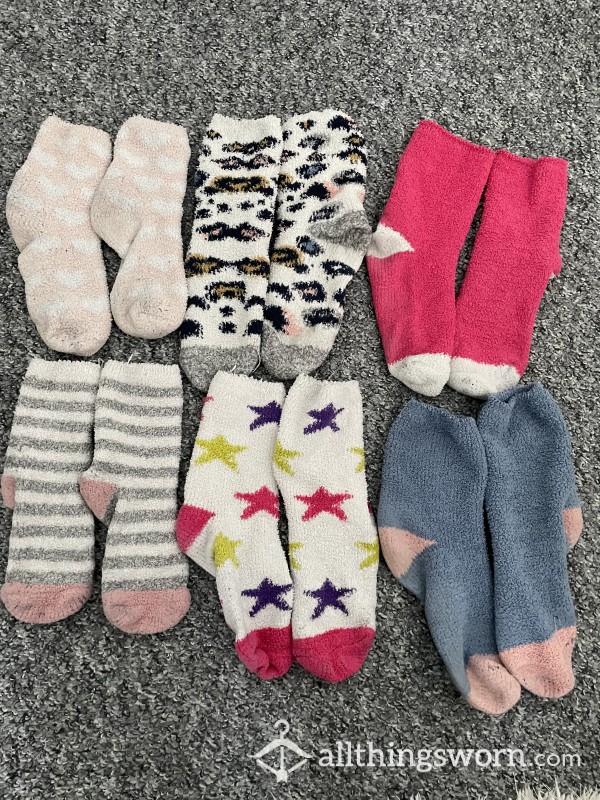 Fluffy Old Bed 🛌 Socks £10 Or 2 For £15