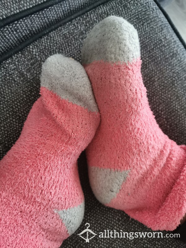 Fluffy Socks Worn For 2 Days