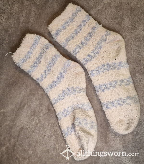 Fluffy Worn Socks