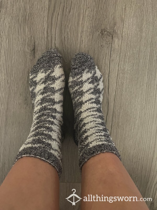 Fluffy Worn Socks