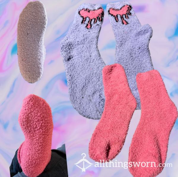 Fluffy,smelly Socks!