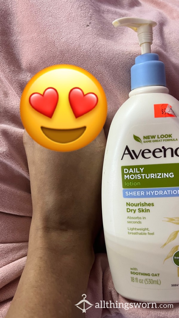 Foot Lotion Video