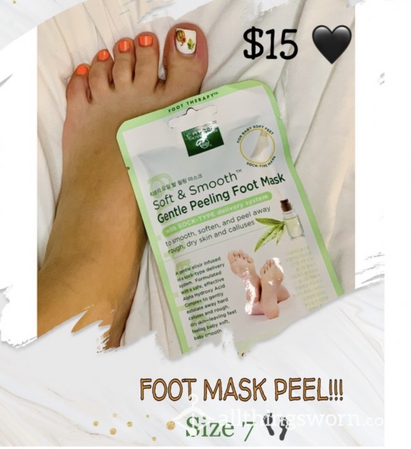 Foot Mask Peel 👣