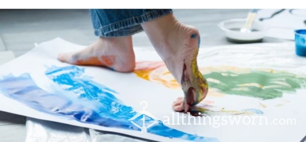 🎨Foot Painting 🎨