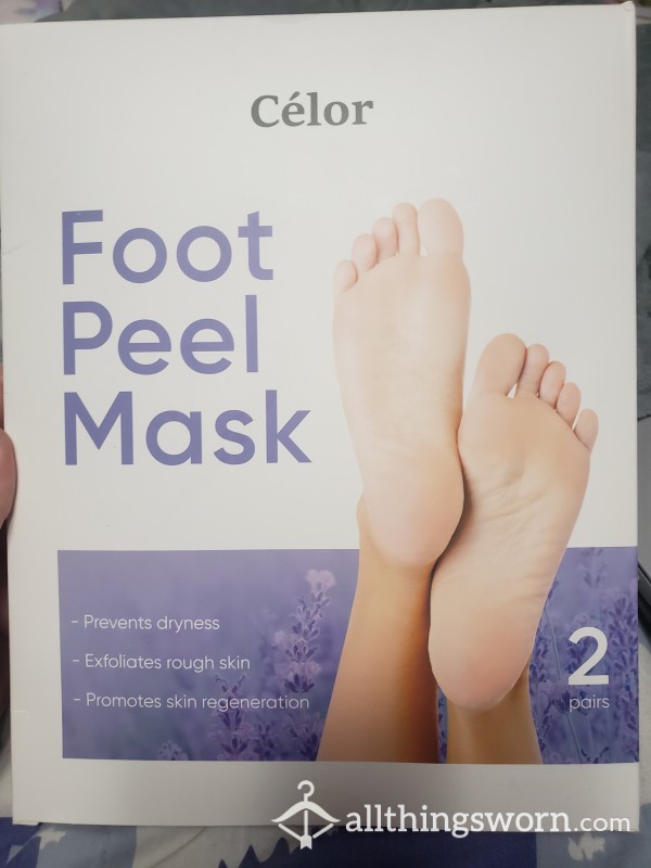 Foot Peel Photo Set