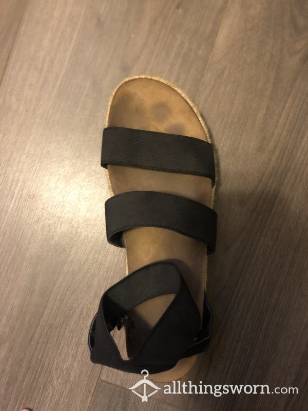 Foot Stained Sandals