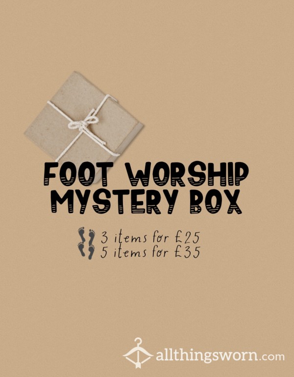Foot Worship Mystery Box