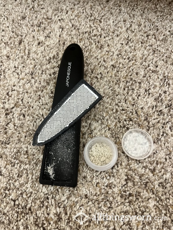 Foot/heel Shavings