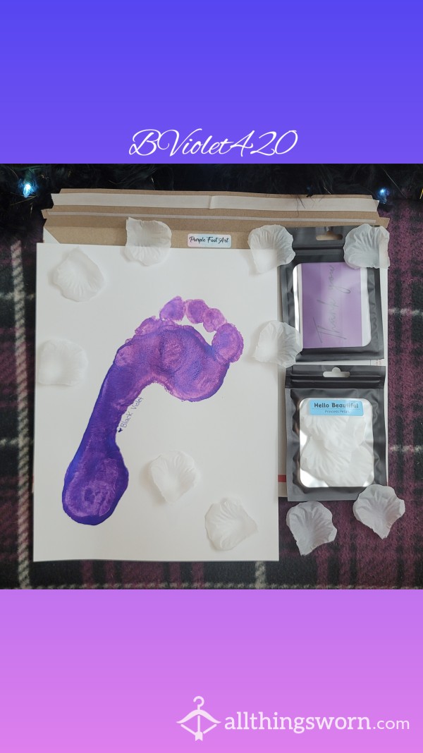 Footprint Artwork - Color Options