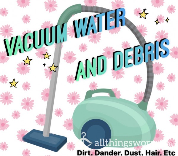 For Human Toilets/trash Cans: Vacuum Water And/or Debris