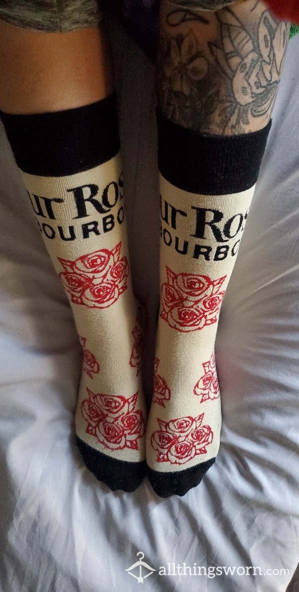 Four Roses Bourbon Tall Socks
