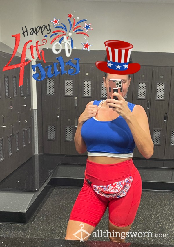 Fourth Of July Day Workout Clothes