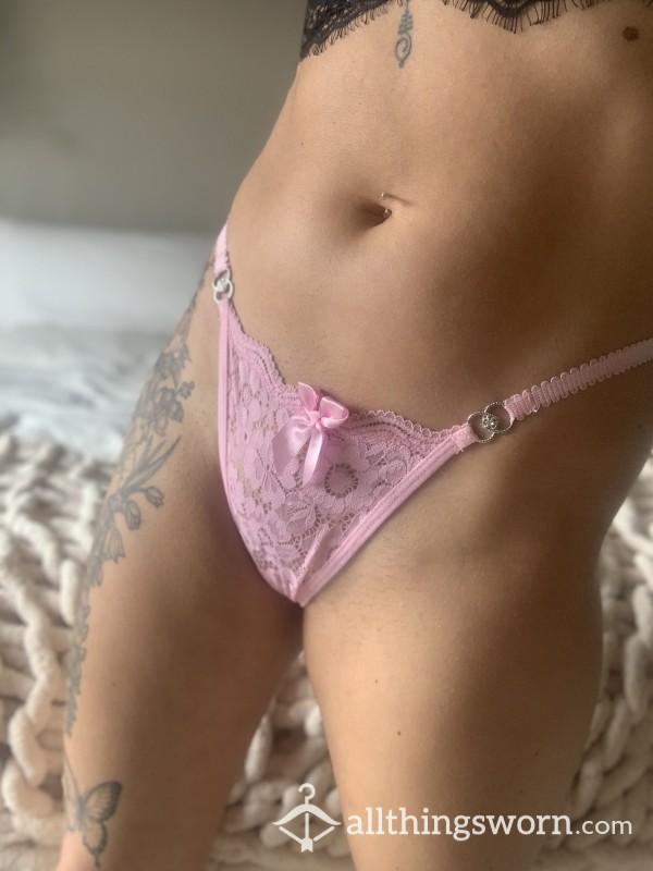 *SOLD* Foxy And Sexy, Flirty Pink Thong