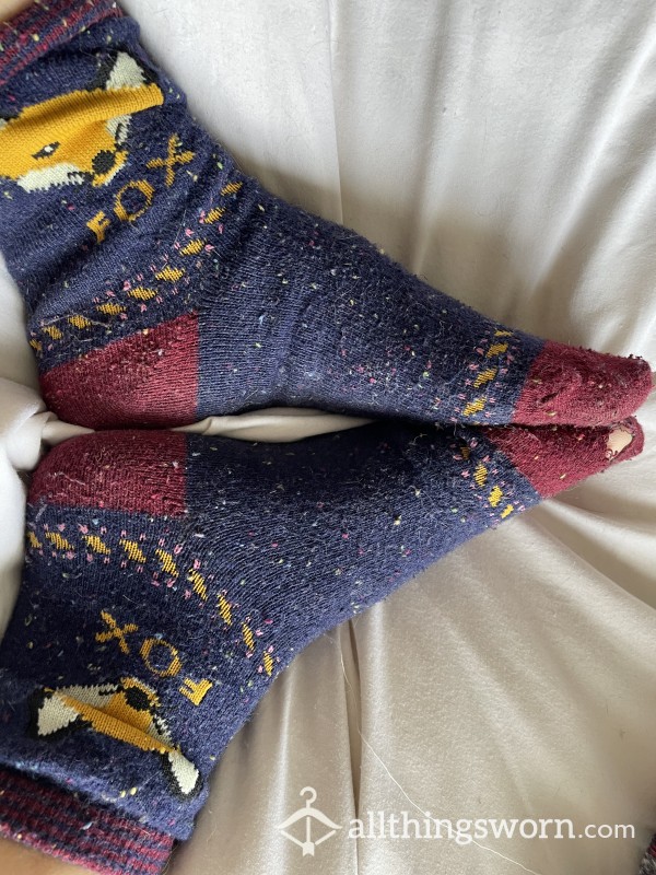 Foxy Socks With Lovely Holes .. 🦊