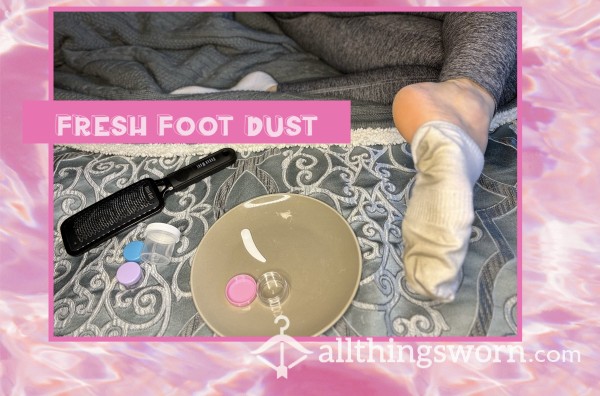 Fresh Foot Dust 🧚 With Short Video
