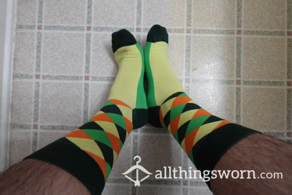 Fresh, Ready-for-you Argyle Socks