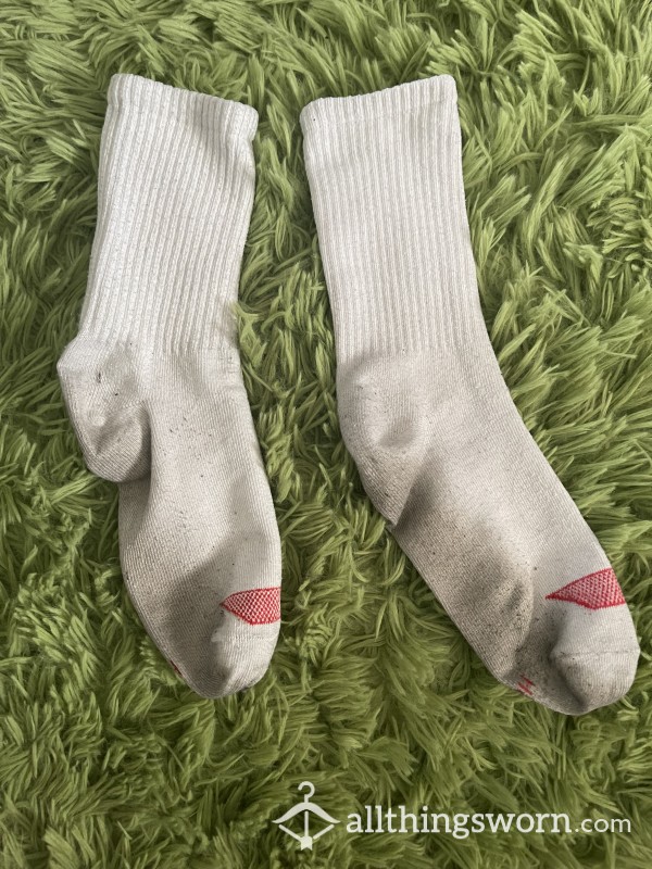 Fresh Socks Right After A Full Shift
