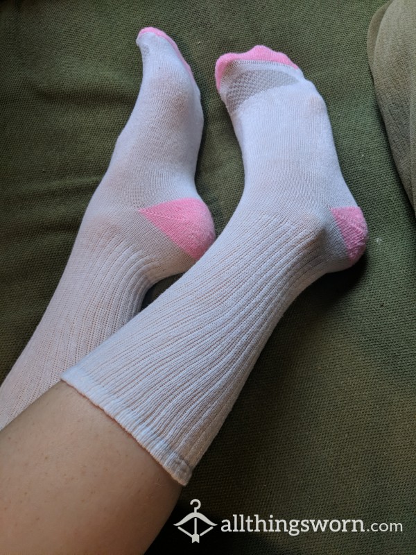 Fresh White Socks Ready To Dirty