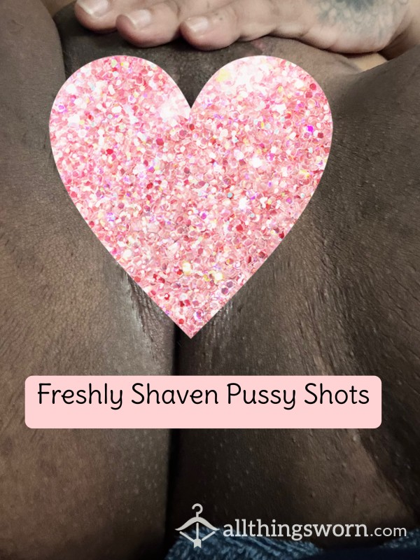 Freshly Shaven Pussy Shots