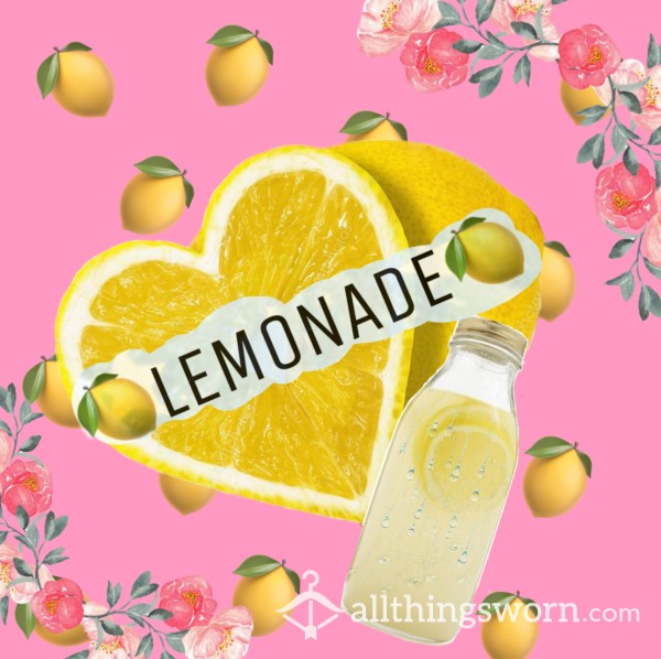 Freshly Squeezed Lemonade 🍋 💦