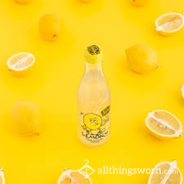 Freshly Squeezed Lemonade, Straight From The Fountain Of Joy! £20, 350ml Bottle With Delivery And Three Prep Pictures Included! Are You Thirsty? 🍋