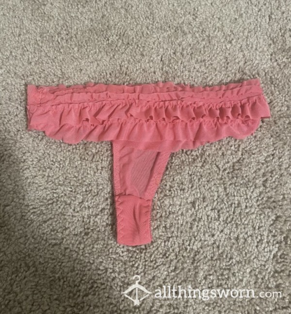 Frilly Pink Teen Panties