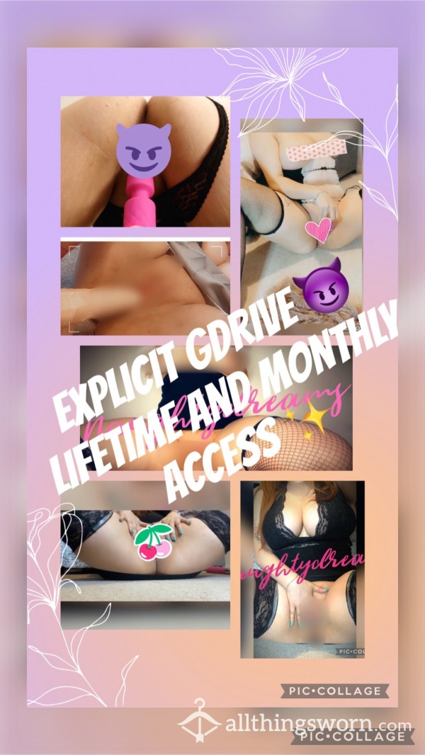 Full Gdrives Of How Naughty I Can Be 😈 Explicit Content! Monthly And Lifetime Access 🔥