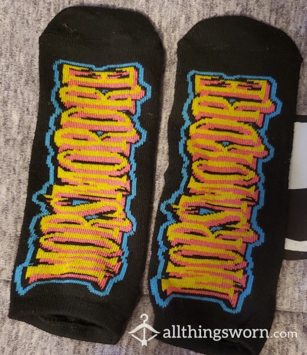 Fun Sexy Well-worn Harry Potter Ankle Socks