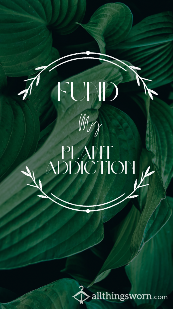 Fund My Plant Addiction 🌱