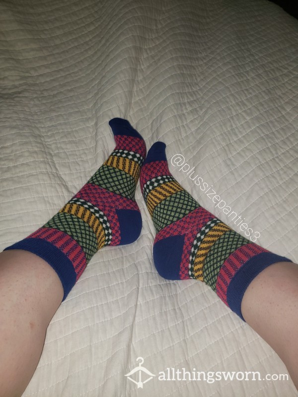 Funky Pattern Socks - Come With 2 Day 1 Night Wear