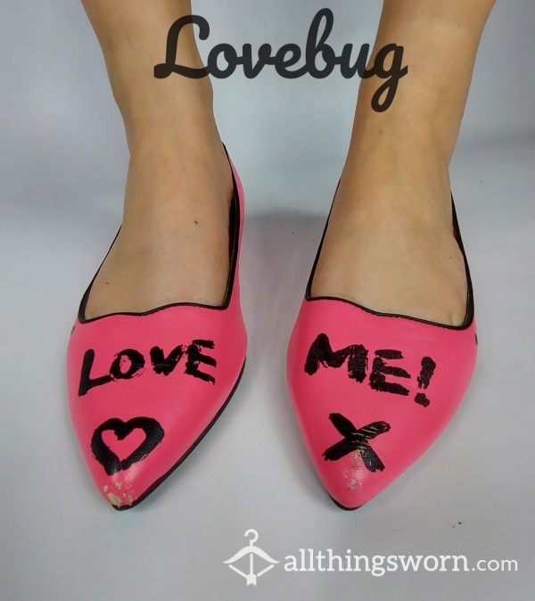 Funky Pink Flats