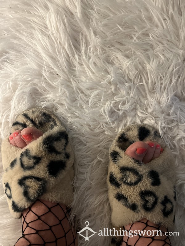 Fuzzy Leopard Print