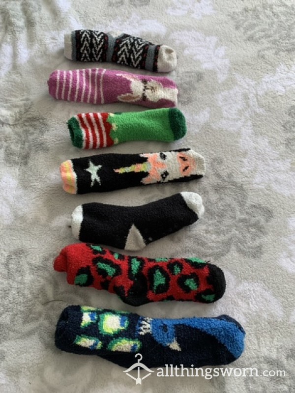Fuzzy Socks With Photos