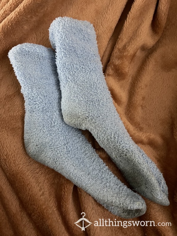 Fuzzy Socks Worn For 7 Days!