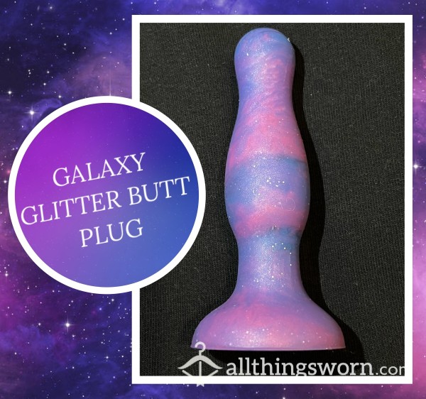 *reduced* Galaxy Glitter Butt Plug🌌